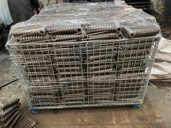 Grey iron intercooler for piston compressors